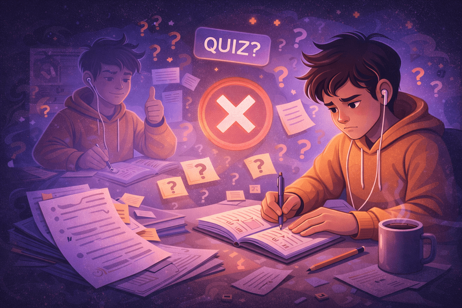 Notes don’t test you